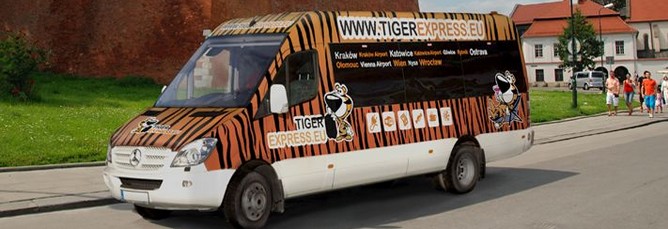 Tiger Express – połączenie Kraków – Koszyce Tiger Express – połączenie Kraków – Koszyce