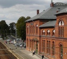 Dworzec kolejowy w Kluczborku – informacje