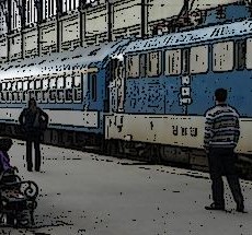Pociąg Budapeszt-Sofia w 2016 roku